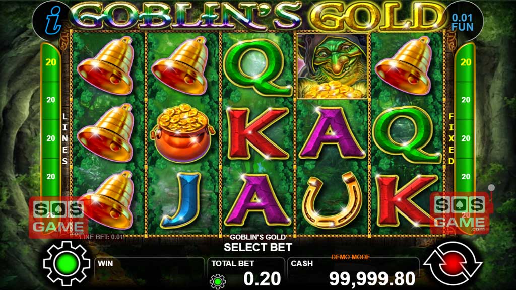 what casinos are goblins gold slot machine