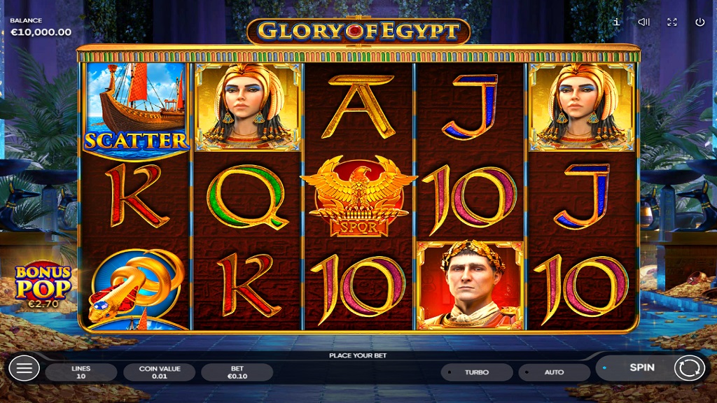 Glory of Egypt Slot Machine Review and Free Demo Game Plus Top Casino Sites  to Play