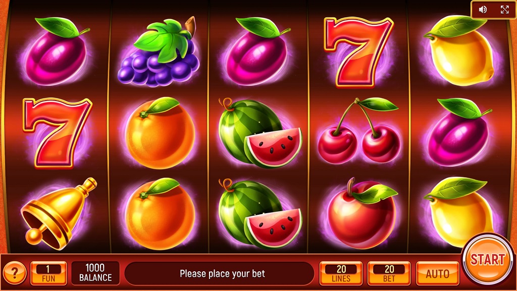 Screenshot of Magnificent Fruits slot from InBet